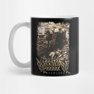 kowloon building Mug